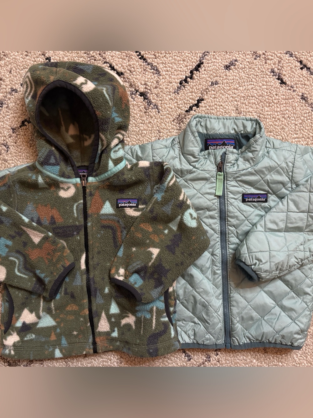 Patagonia Kids' Fleece & puffer Jacket (2T) EUC